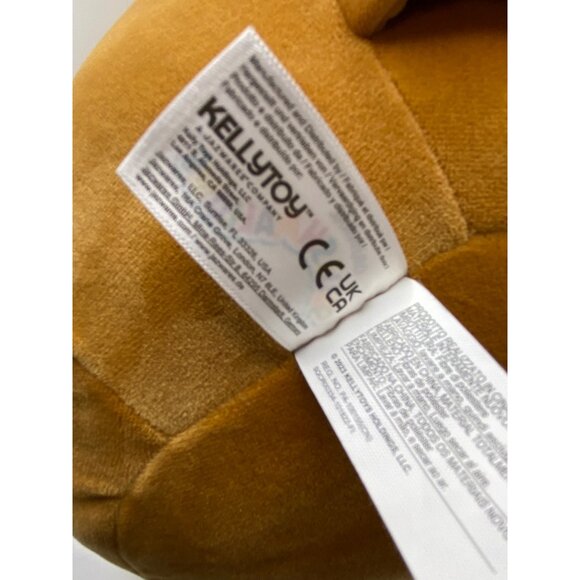 Squishmallow Brown & Yellow Cow Plush Toy With Orange Hair Soft & Huggable 12" T - Picture 11 of 12